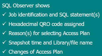 SQL Obs Features